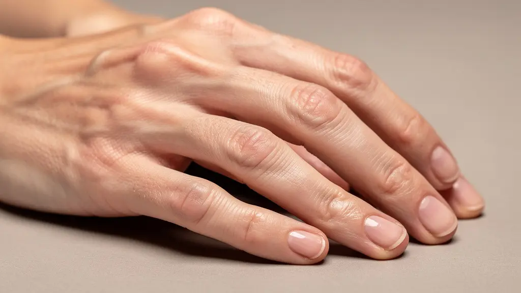 Gros plan sur des mains détendues posées naturellement, sans tension visible