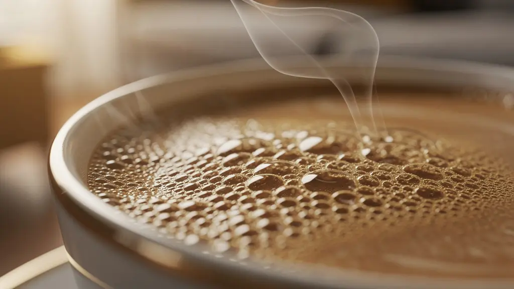 Vue montrant la transition entre salle à manger éclairée et salon tamisé