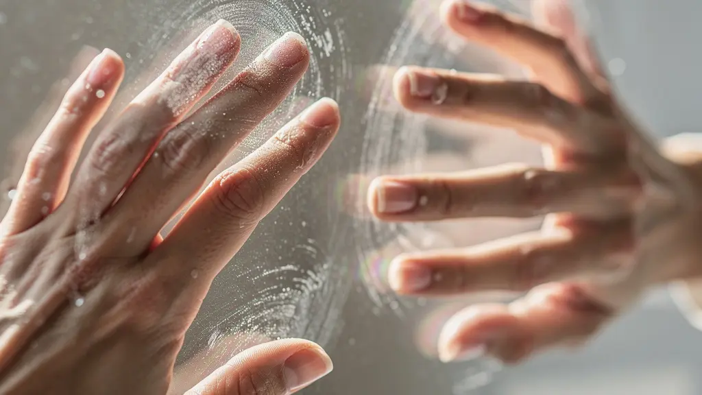 Détails macro de deux mains qui ne peuvent pas se toucher mais expriment une forte émotion et un désir de connexion.